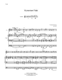 Frahm Mysterium Fidei first page